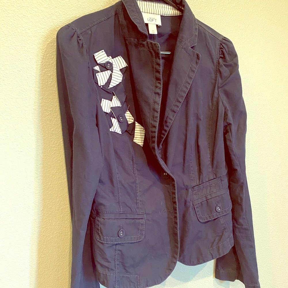 Ann Taylor Loft unique blazer